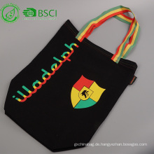 Wiederverwendbare Baumwoll-Canvas-Tasche mit individuellem Logo